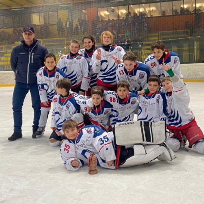 Hockey Como u11 bene ad Aosta