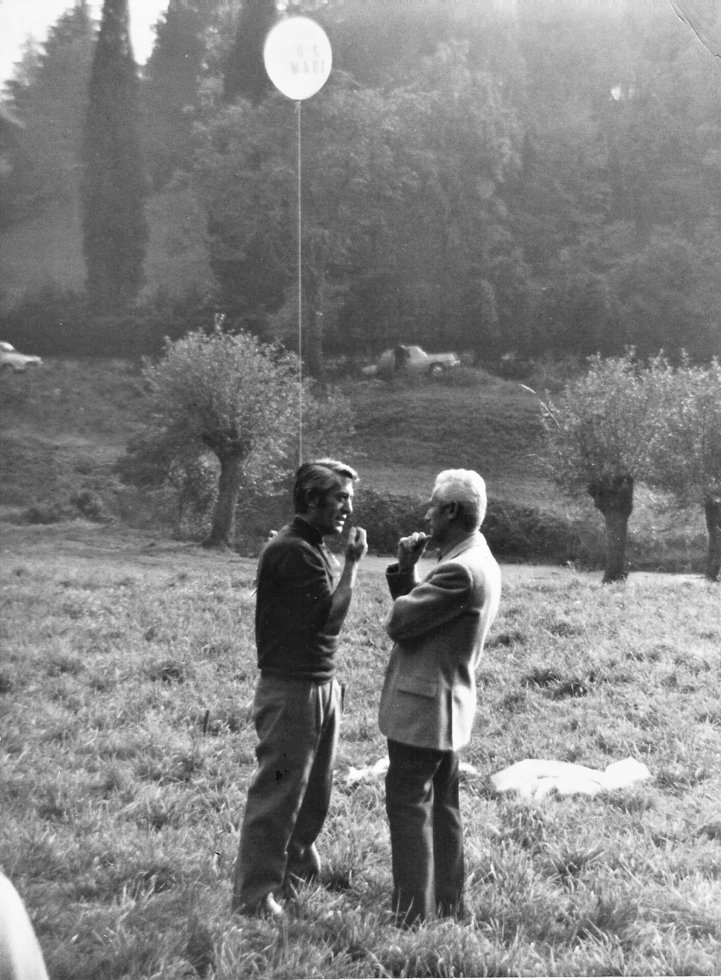 UFO Gianfranco Brebbia e Bruno Munari 1968. Happening UFO- Foto Archivio Gianfranco Brebbia Fasc. 193