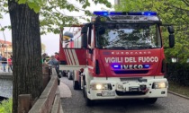 Vigili del Fuoco a Erba: un uomo è caduto nel Lambro