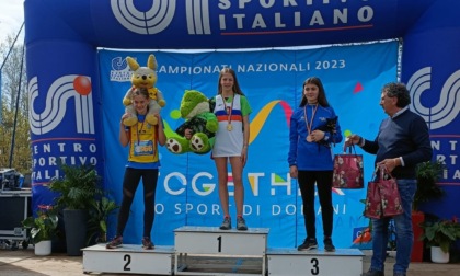 Martina Ragni è campionessa nazionale di corsa campestre