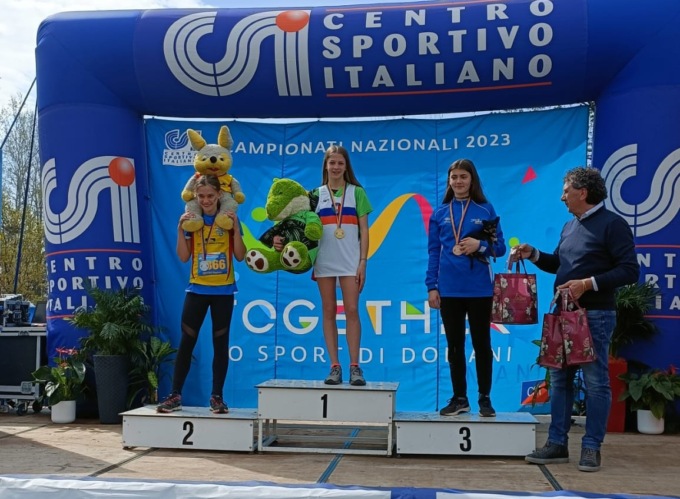 Martina Ragni è campionessa nazionale di corsa campestre
