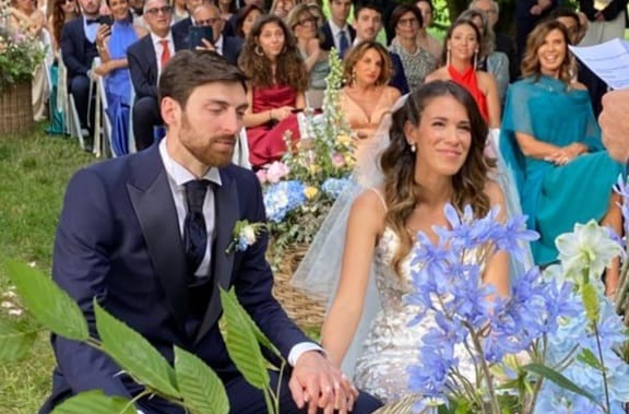 Simone Anzani si è sposato, gli auguri del sindaco Guido Bertocchi