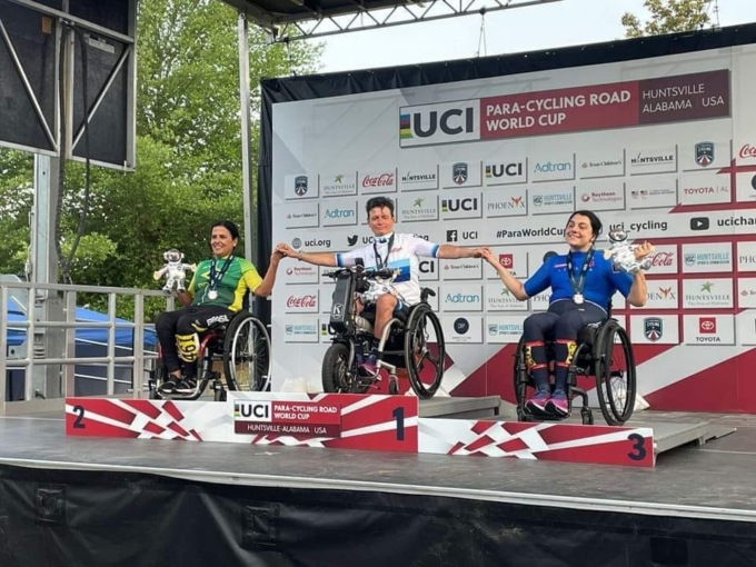Roberta Amadeo è oro nella prova di Coppa del Mondo in Alabama