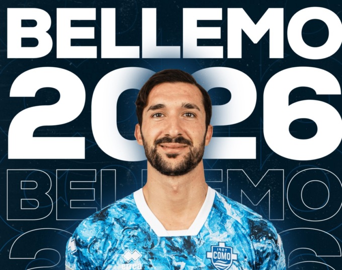 Como 1907: capitan Alessandro Bellemo si lega ai colori lariani fino al 2026
