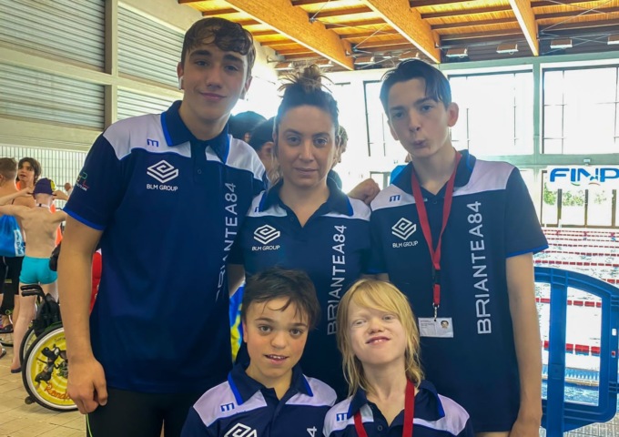 Briantea84: quarto posto con doppio esordio nel Nuoto Finp