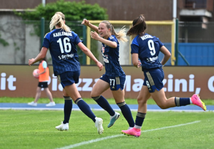 Como Women la rete decisiva contro la Sampdoria