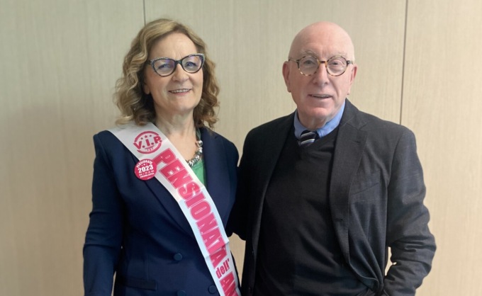 Di Lella in pensione dopo 42 anni al Sant’Anna: “Sceglierei altre mille volte di essere infermiera”