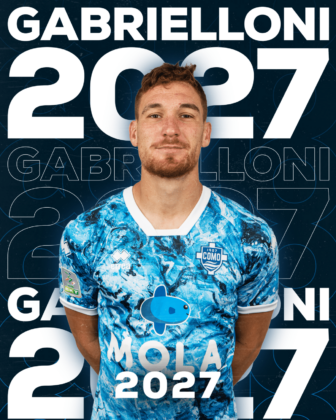 Como 1907 Gabrielloni rinnova fino al 2027