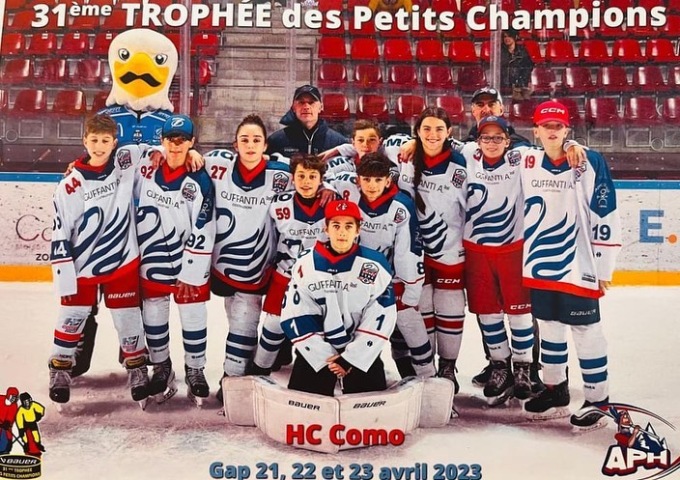 Hockey Como: gli Under13 lariani protagonisti al  “Trophée des Petits Champions 2023” 