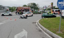 Scontro tra auto e moto a Cantù: gravissimo il motociclista