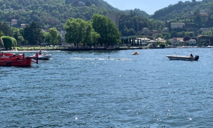 Aliante precipita nel Lago di Como: pilota soccorso in codice rosso