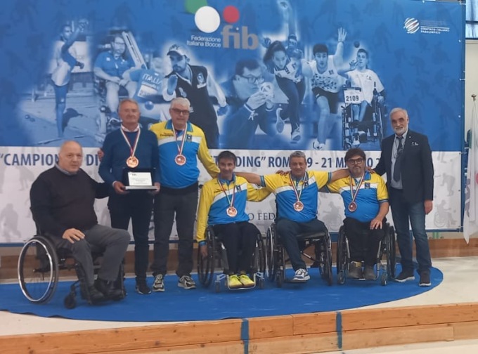 Bocce in carrozzina: Luigi Conti sul podio ai nazionali