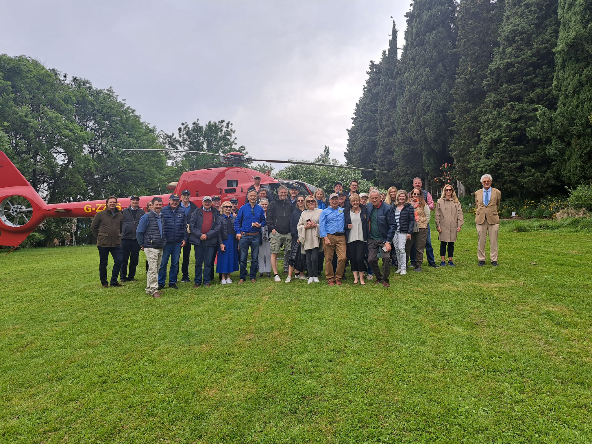 Royal Air Squadron e Aero Club Como presso l'Isola dei Cipressi Lago di Pusiano