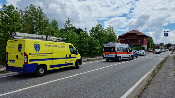 Incidente a Vertemate: scontro tra auto sull’ex Statale dei Giovi