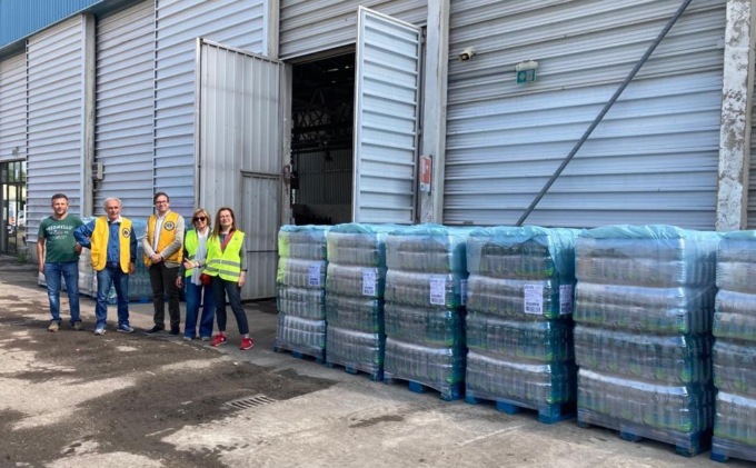 Amici di Como in prima linea per l’Emilia Romagna: con S.Bernardo donate più di 37mila bottiglie d’acqua
