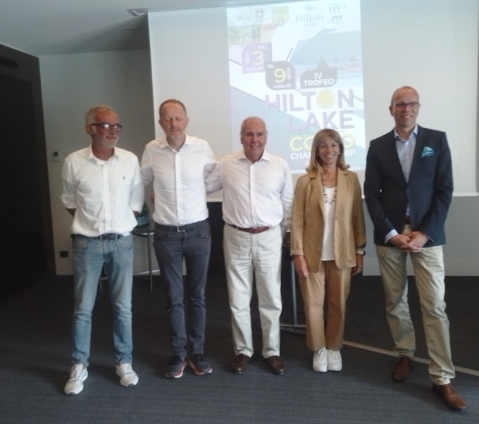 Tennis Como: tolto il velo al 4° Hilton Lake Como Championship al via dal 3 al 9 luglio