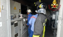 Si incendia la cabina dell'Enel: blackout a Menaggio