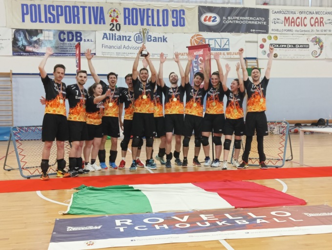 I Rovello Sgavisc sono ancora i campioni italiani di tchoukball
