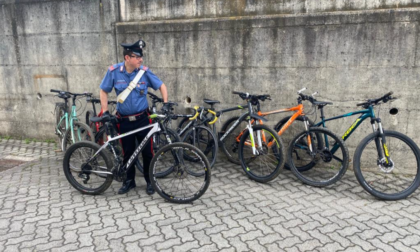 Controlli antispaccio nei boschi di Bregnano e Alzate: bivacchi smantellati e 8 biciclette sequestrate