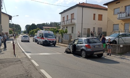 Rocambolesco incidente a Brenna: distrutte tre auto