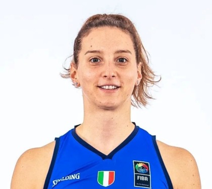 Basket femminile Laura Spreafico azzurra