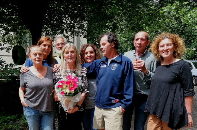In pensione dopo 40 anni nella sanità: i colleghi salutano Rocchina Genua