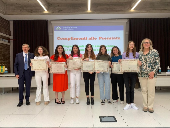 Concorso Malinverno: i Maestri del Lavoro premiano le studentesse
