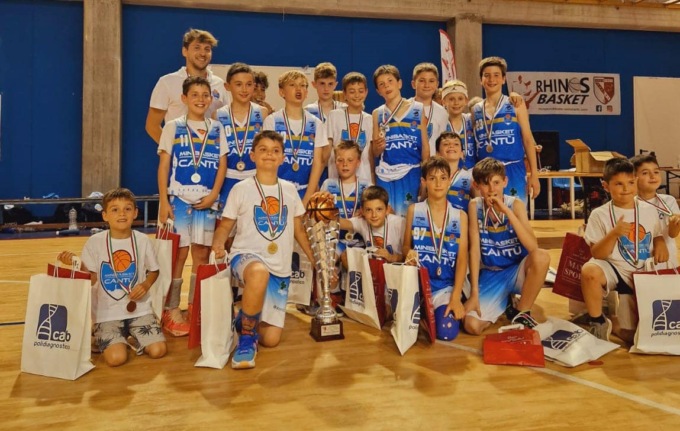 Progetto Giovani Cantù: gli Aquilotti biancoblù trionfano al Torneo Aldeghi