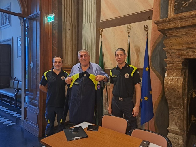 Il presidente della Provincia di Como incontra la Protezione civile
