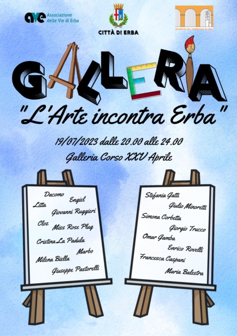 Ultima notte bianca a Erba: questa sera