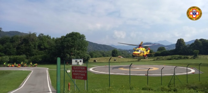 Malore per un bimbo a Pellio: salvato dal Soccorso alpino