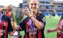 Elisa Parolo campionessa d'Italia col Milan Under 15