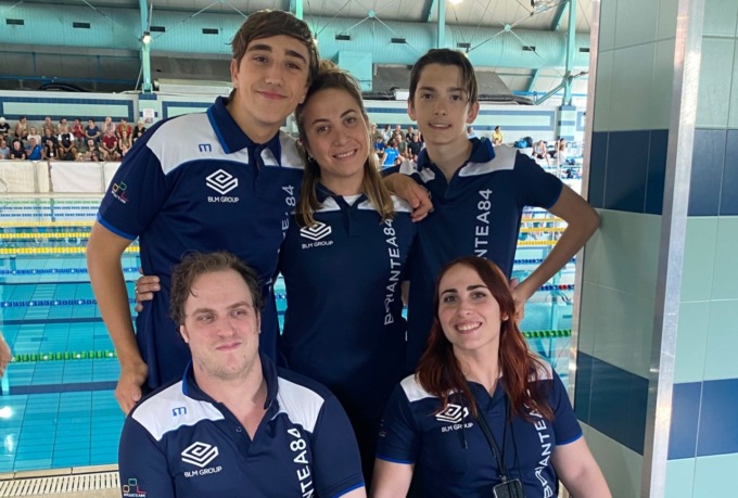 Briantea 84: il settore giovanile del nuoto terzo in Italia e Mascheroni è da record