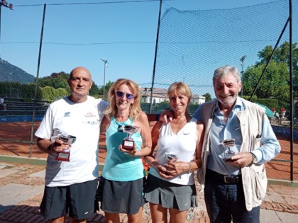 Tennis Como 4° Hilton lake Como finalisti Over 50