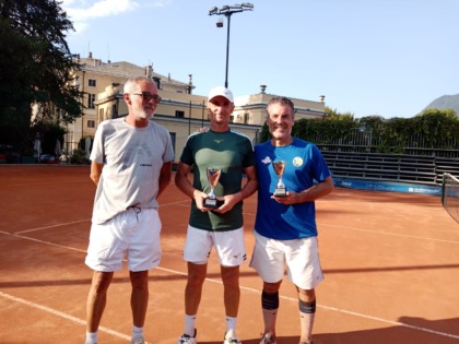 Tennis Como 4° Hilton lake Como finalisti Over 50