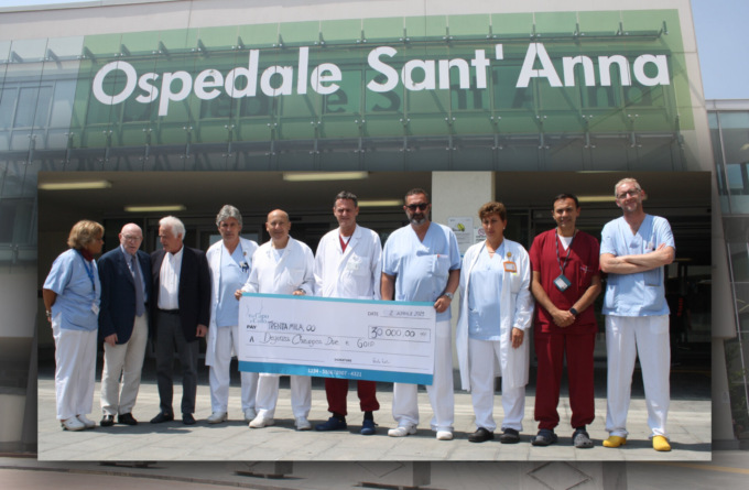 “Tra Capo e Collo” dona 30mila euro al Sant’Anna