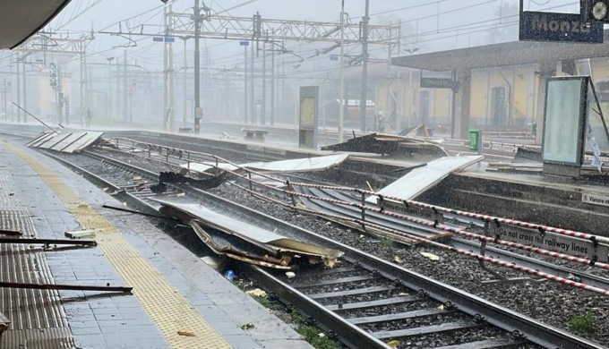 Maltempo: ancora caos treni, circolazione critica sulle linee comasche