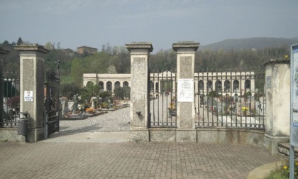 Cimiteri chiusi a Erba: lavori in corso