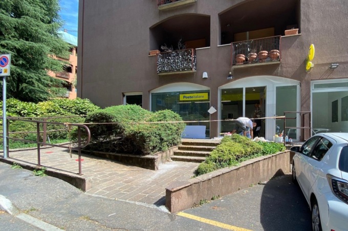 Ufficio postale riaperto al pubblico