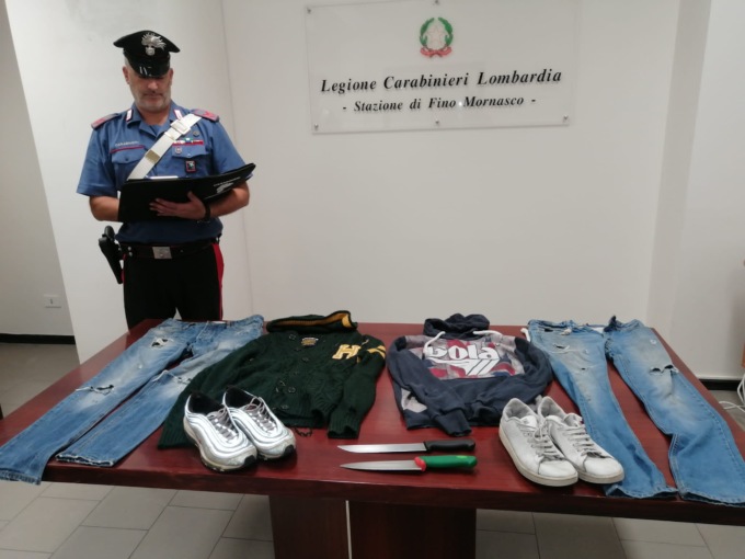 Rapina e porto abusivo di armi: denunciato un quarantenne