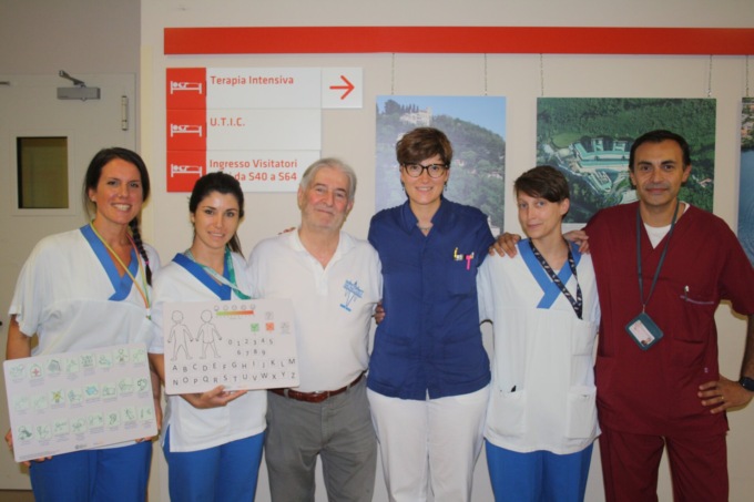 Comunicare meglio in Terapia Intensiva: donazione del Rotary Como Baradello