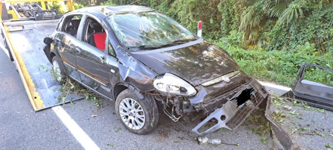 Incidente in via Canturina: paura per un bimbo di 3 mesi