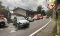 Frontale a Sorico: in ospedale due persone