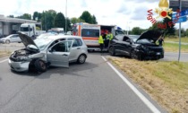 Scontro tra auto a Fenegrò: ferite tre persone