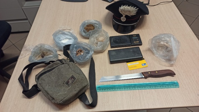 Blitz anti droga nei boschi: sequestrate eroina e cocaina