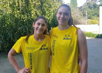 Albese Volley sono arrivate Daniela Bulaich ed Eva Zatkovic