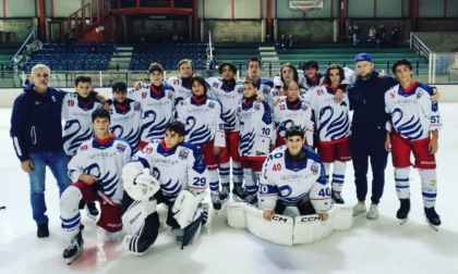 Hockey Como: prima vittoria stagionale per gli U16 biancoblù che a rigori domano Zoldo 4-3
