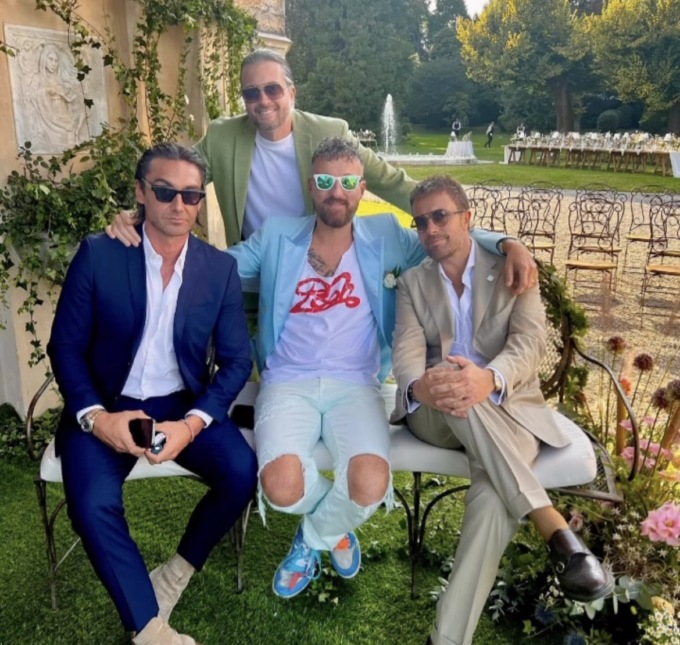 Nozze vip con i Ferragnez e Facchinetti