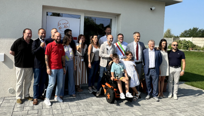 Un sogno che diventa realtà: inaugurata la “Casa di Ale”