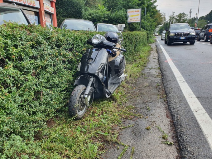 Incidente a Senna Comasco: giovane soccorso in codice rosso